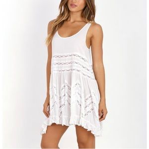 NWOT Free People Voile Trapeze Slip Dress Size XS